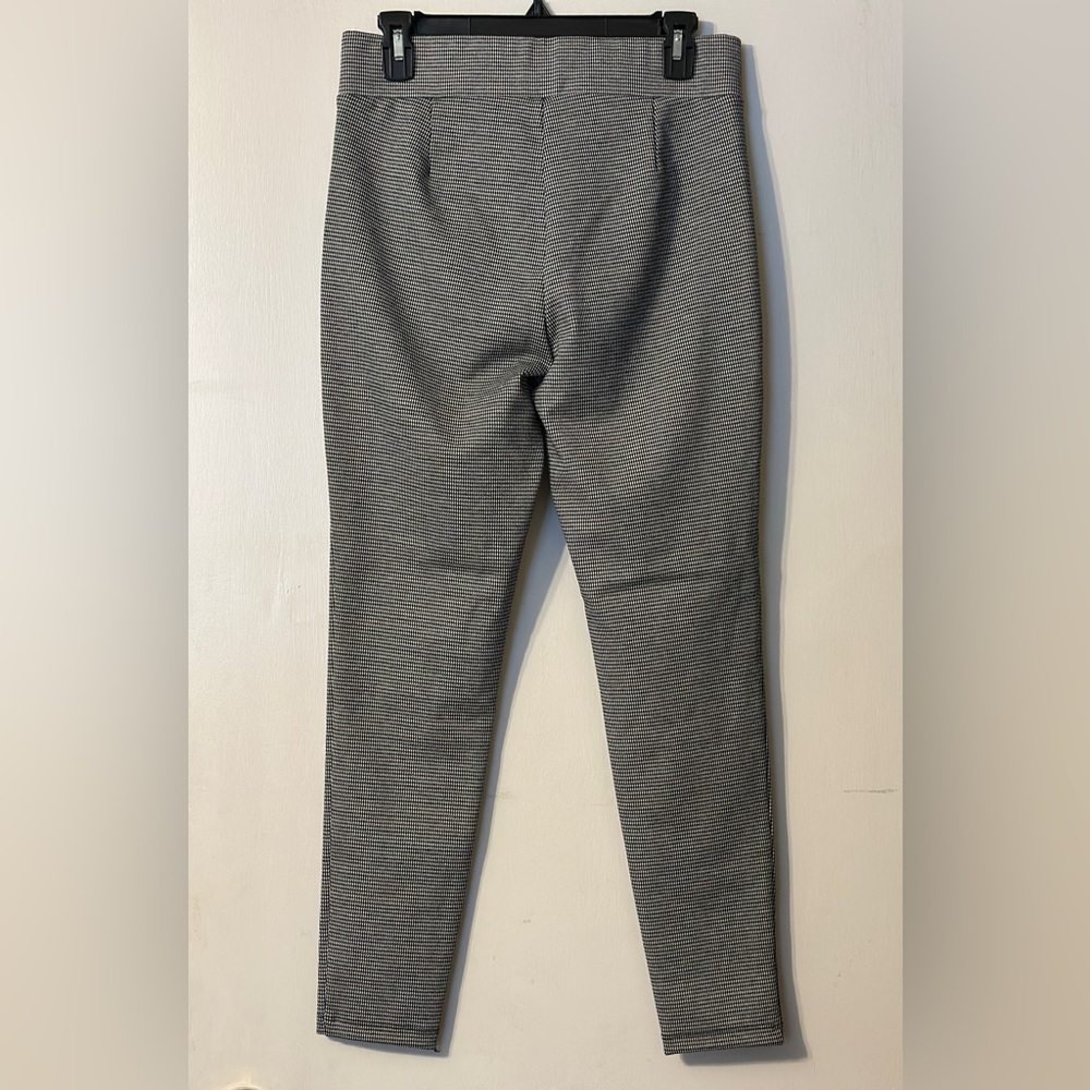 NWOT LOFT	Houndstooth leggings	Black/Ivory	M - Picture 4 of 6